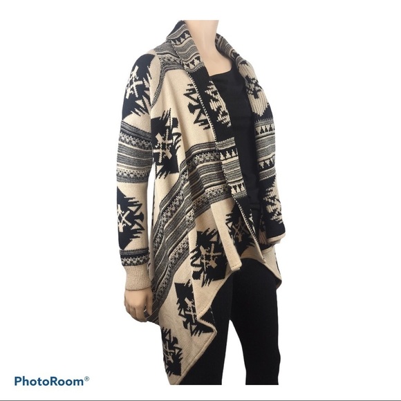 Debut Boho Cardigan Women Open Drape Festival Casualcore Soft Cozycore - Picture 3 of 10